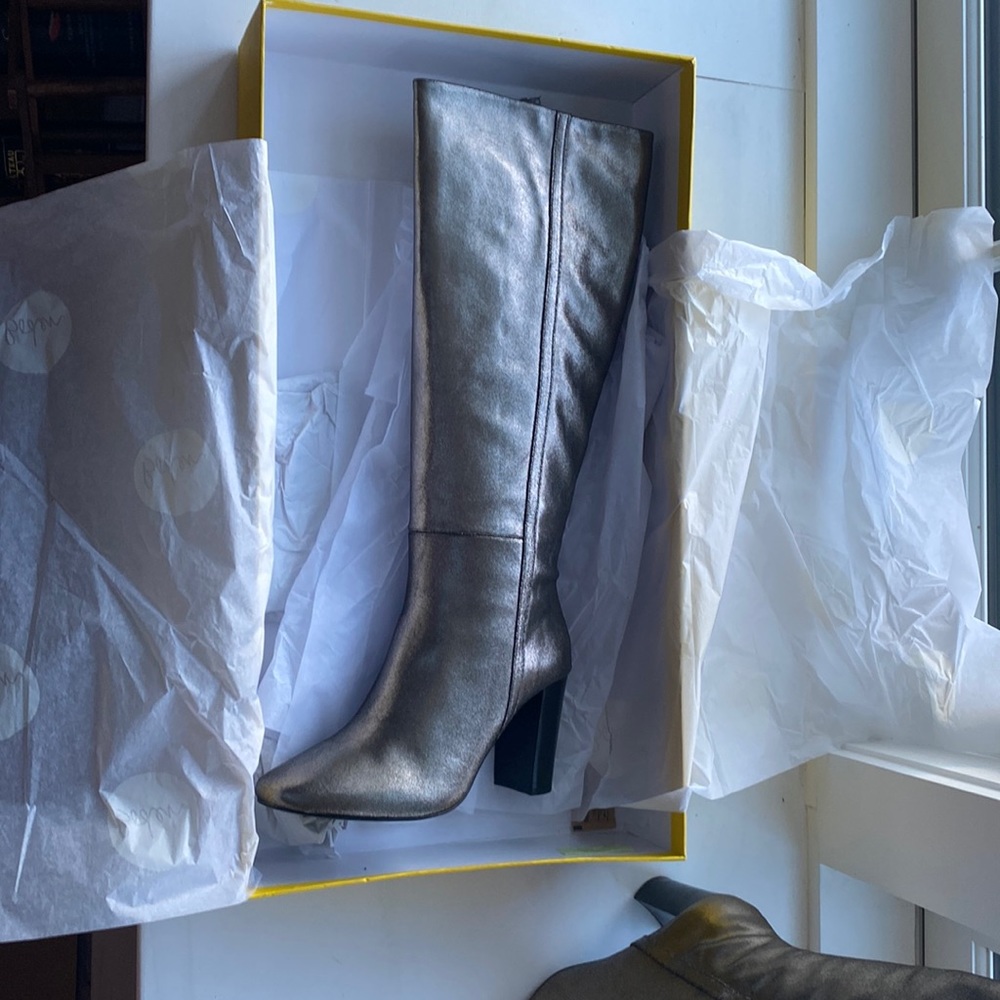 Knee High Leather Boots